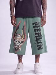 Merlin - Merlin Moto Shorts Pine Green