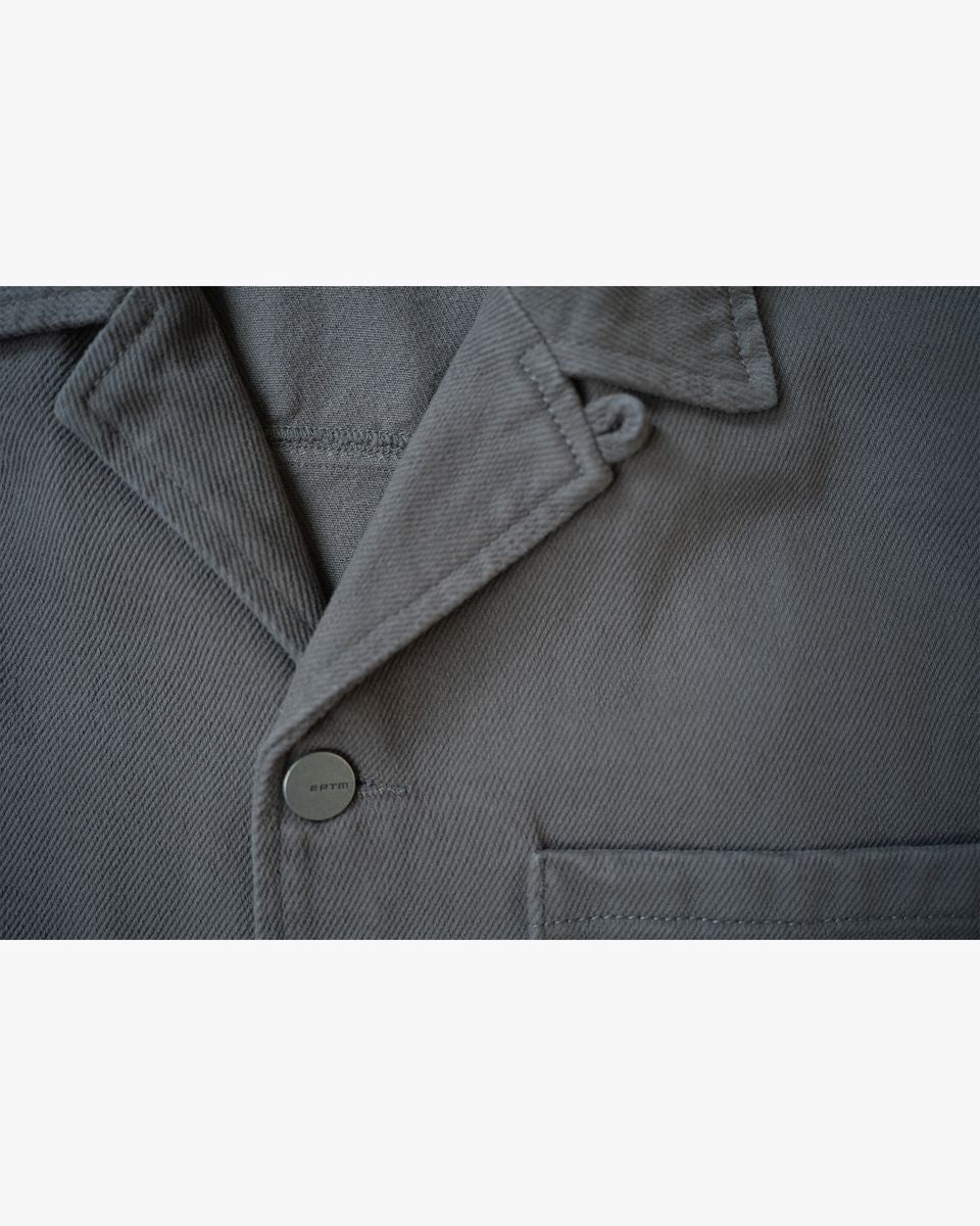 EPTM - BOXY TWILL SHIRT - GREY