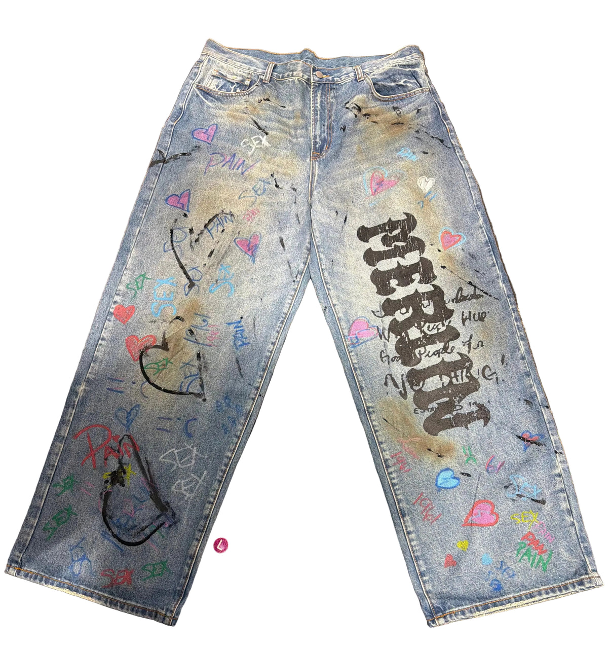 MERLINS FATHER - RAINBOW PANTS
