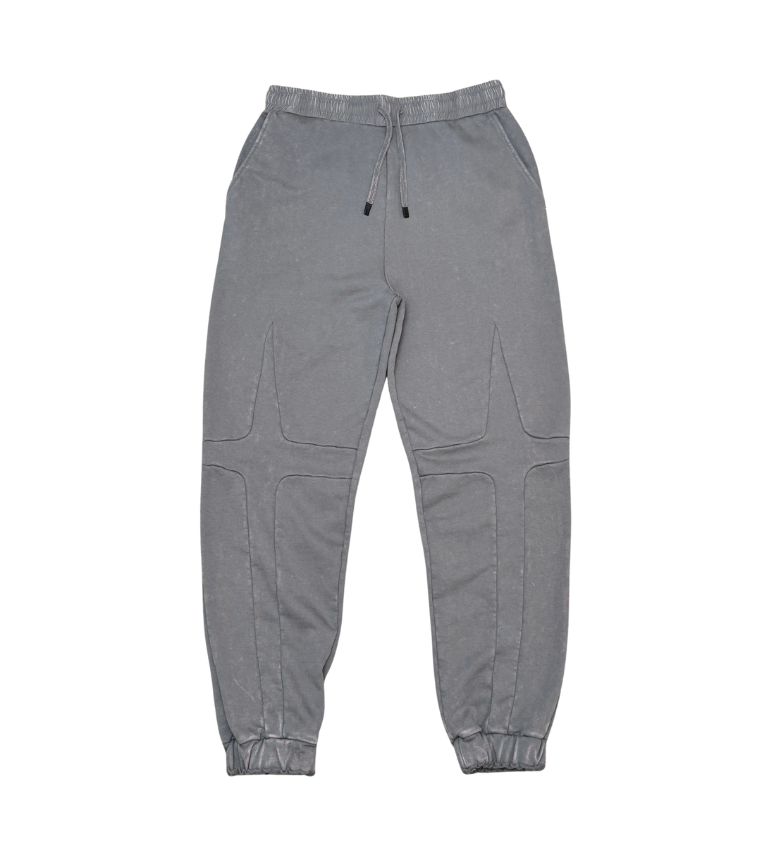 UNKNOWN- Garment-dyed heavyweight jogger - Grey