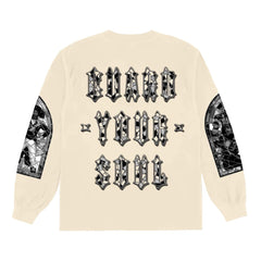 ANTO - LONG SLEEVE MOSIC - CREAM