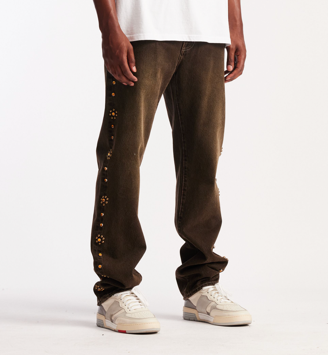 EMBELLISH - BOWIE ENAMEL DENIM