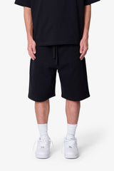 MNML - Heavy Basic Sweatshorts - BLACK