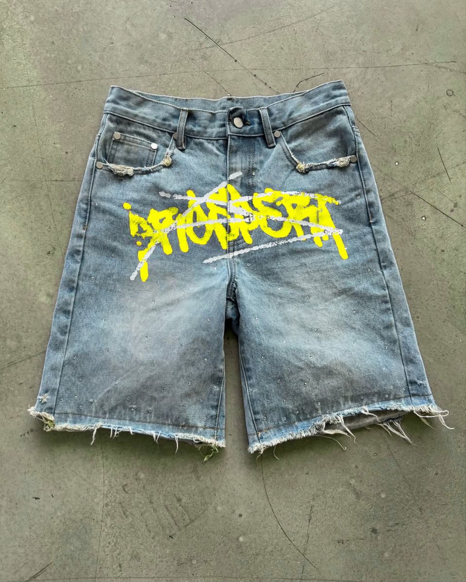 Prospera "Graffiti YELLOW " Jorts