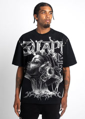 GUAPI - Obsidian Black Cyborg Tee