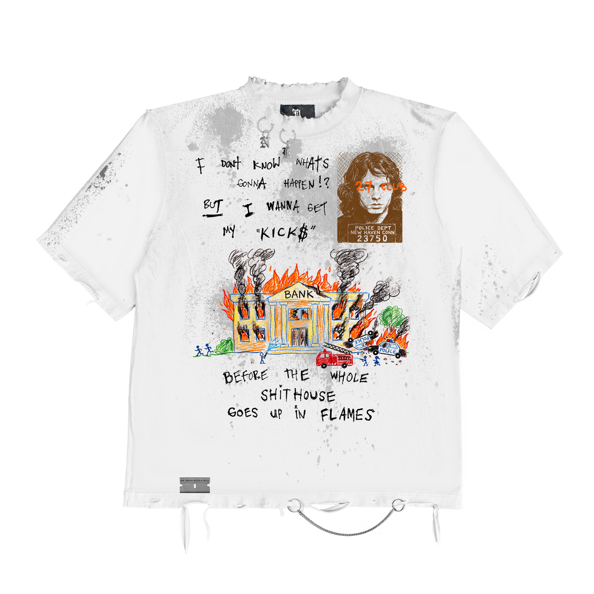 NOVEMBER REINE - GET YOUR KICK$" - WHITE