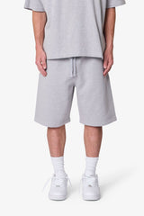 MNML - Heavy Basic Sweatshorts - Marled Grey