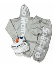 SOLITAIRE- JOGGER Grey/White