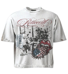 RETROVERT - Rolling Stone Script T-Shirt