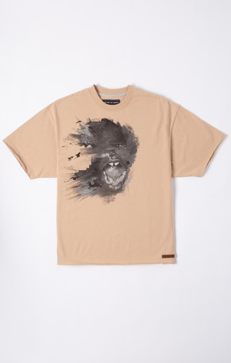 GFA - WIND BREAK SS KNIT SHIRT - CREAM