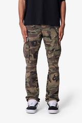 MNML - Bootcut Cargo Pants - Camo