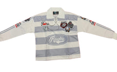 EARNED X P\\\\\RIS - RUGBY SHIRT - GREY