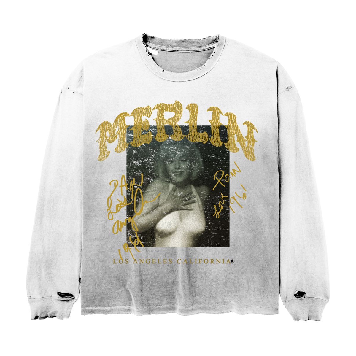 MERLINS FATHER - Honey Pain Longsleeve Tee