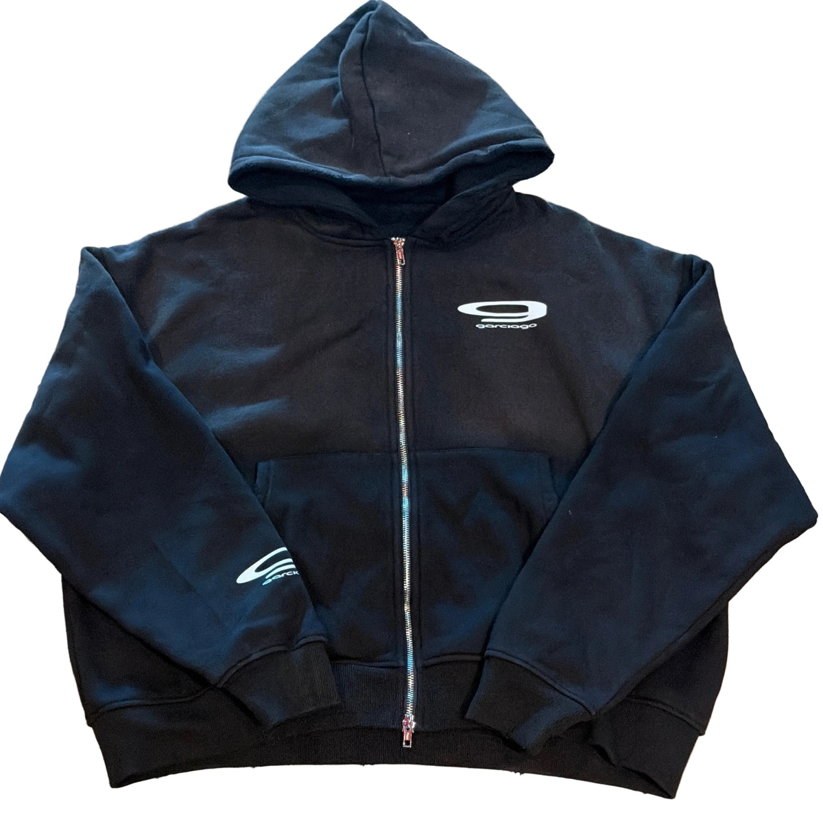 GARCIAGA HOODIE - BLACK/ WHITE