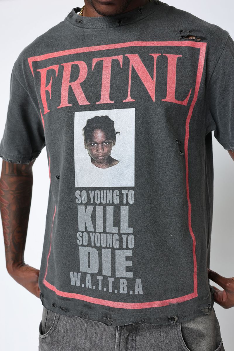FRATERNAL - GREYISH YUMMY TSHIRT - GREY