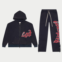 GODSPEED - OG Logo JOGGER V2 (Navy/Red)