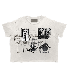 Merlin Was That A Lie? Tee - White