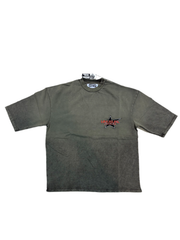 UNUSUAL PATRON - WASHED TEE - BROWN