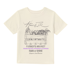 HAUS OF JR - FARMER TEE (CREAM)