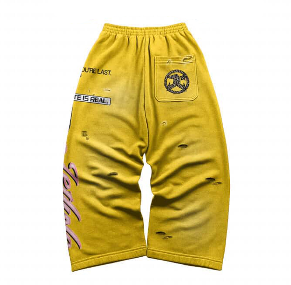 JL - WINNERS WIN JOGGER - YELLOW
