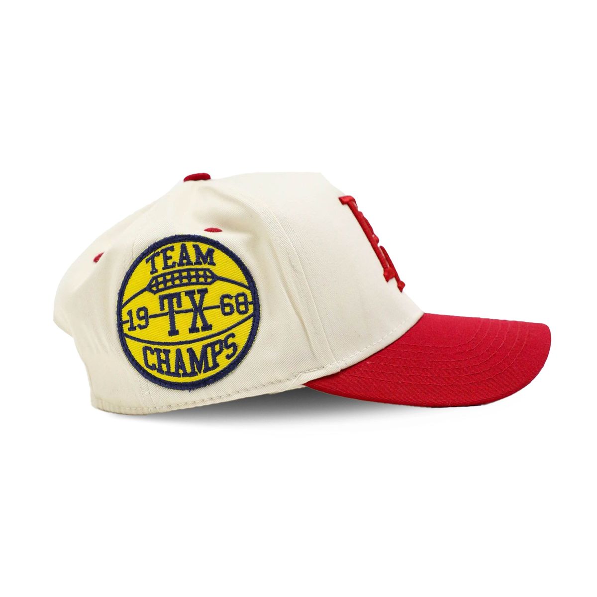 HIEGHTS - PR Suede Varsity Snapback - Red