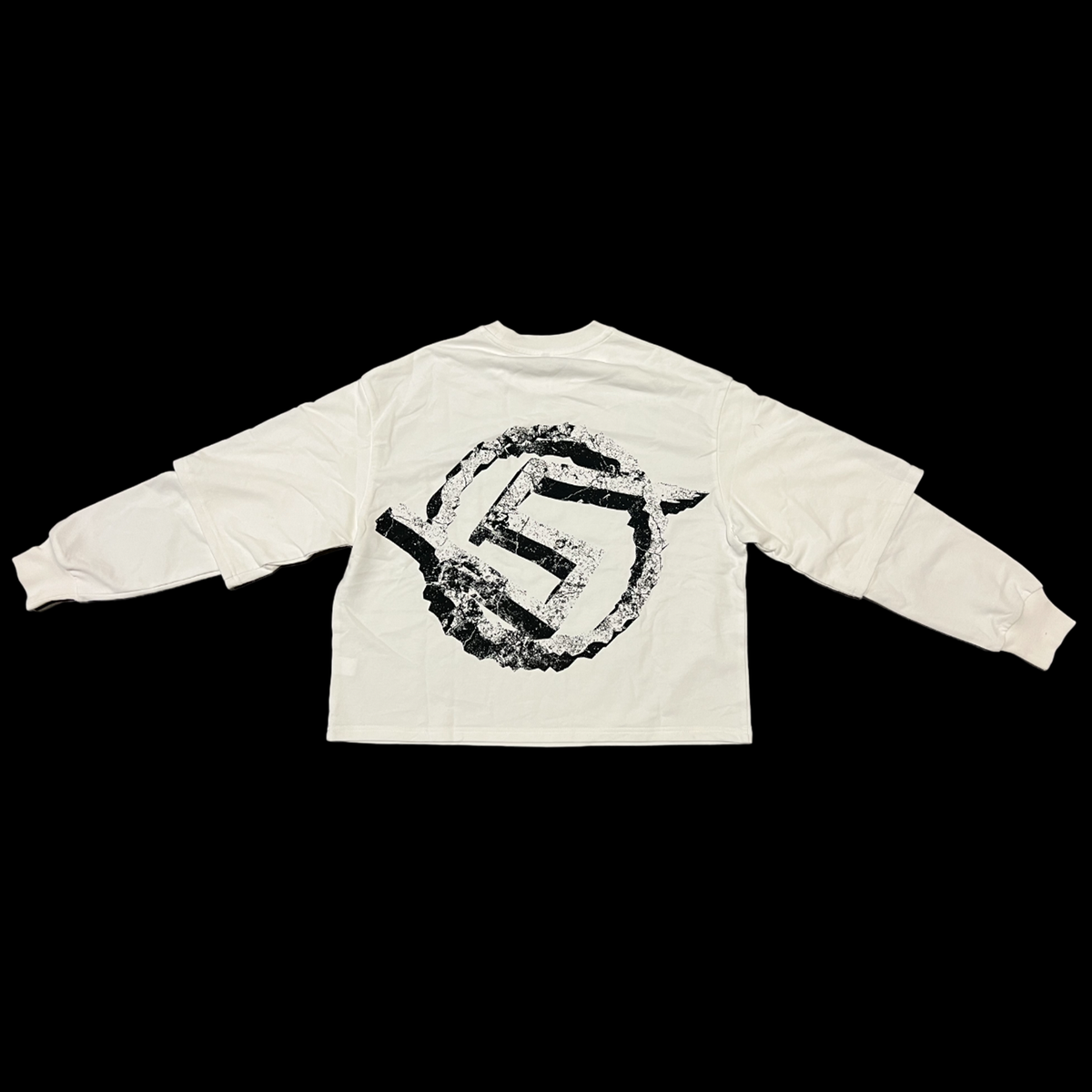 SYNDICATE - Out of Favor" Cropped White