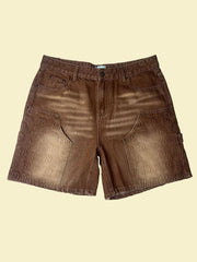 DRY ROT - DR STAMPED CARGO SHORT BROWN
