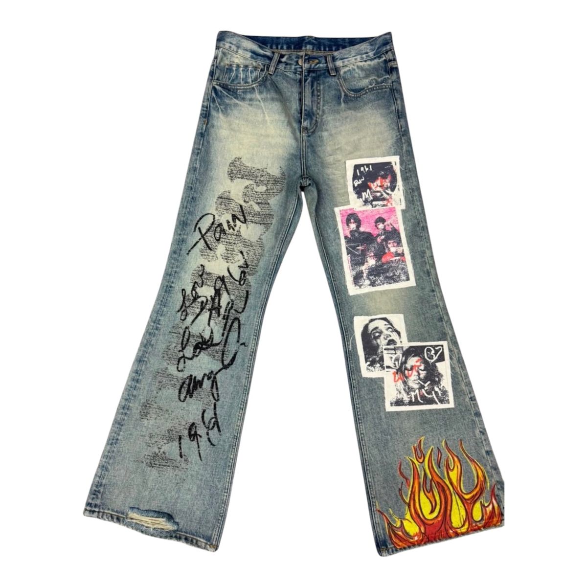 Merlin - Flame In Pain Jeans