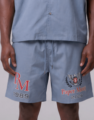 PAPER MONEY - GRAND PRIX SHORTS BLUE