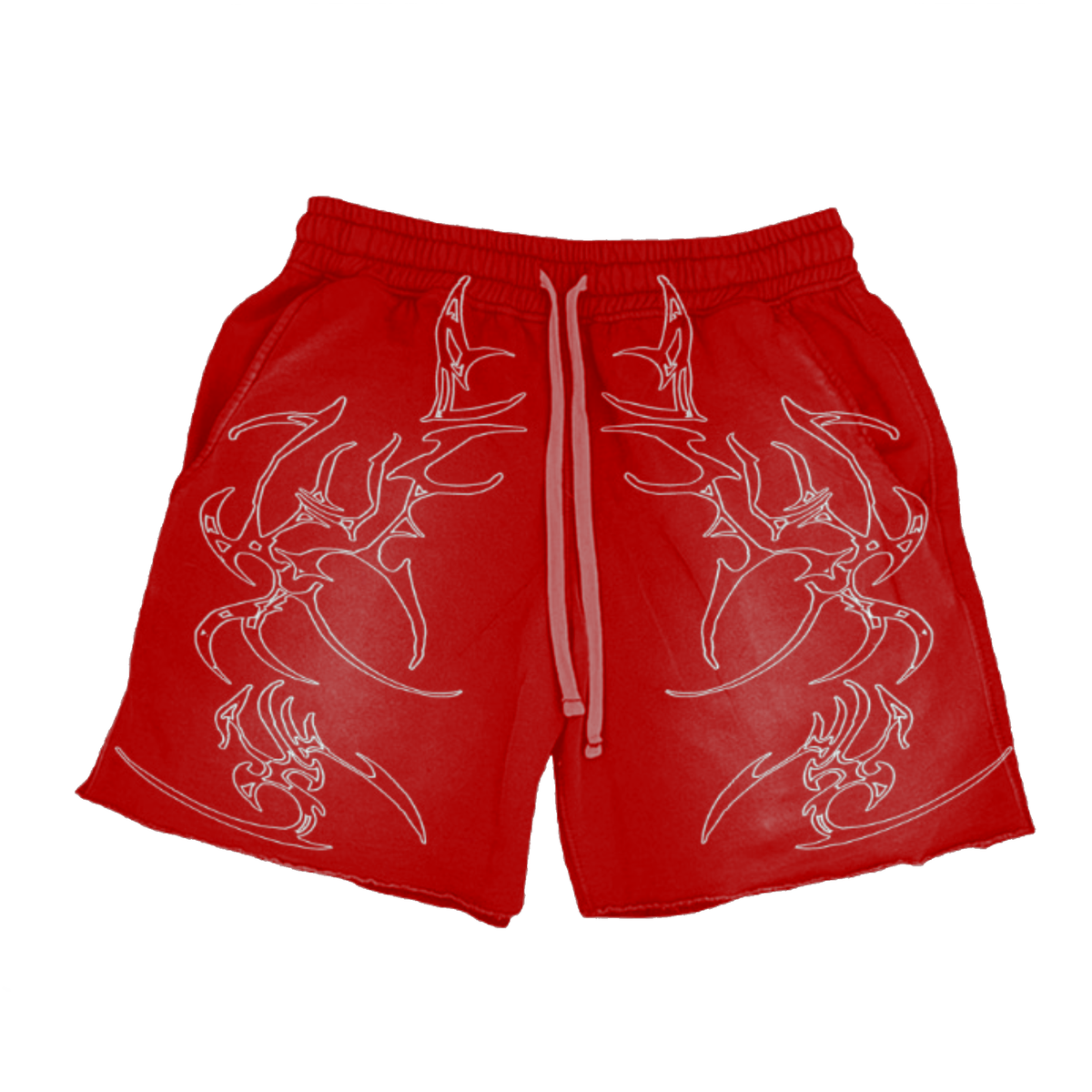 MAISON - RED Viper Shorts