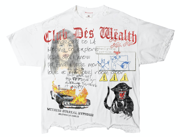 Wealth Club - Wandered To LA Tee