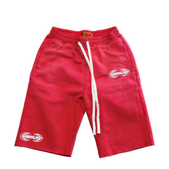 MERLIN 3/4 SHORTS - RED