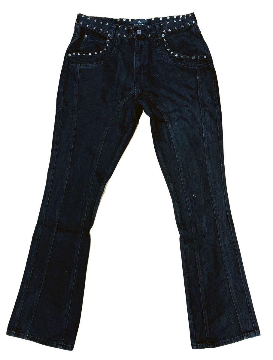 PAPER MONEY - Studded Denim