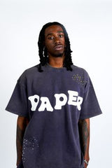 PM - PAPER TEE - BLACK
