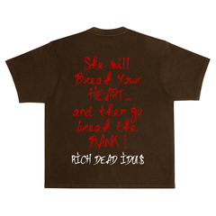 RICH DEAD IDOLS - SOME RICH B!TCH" T-SHIRT