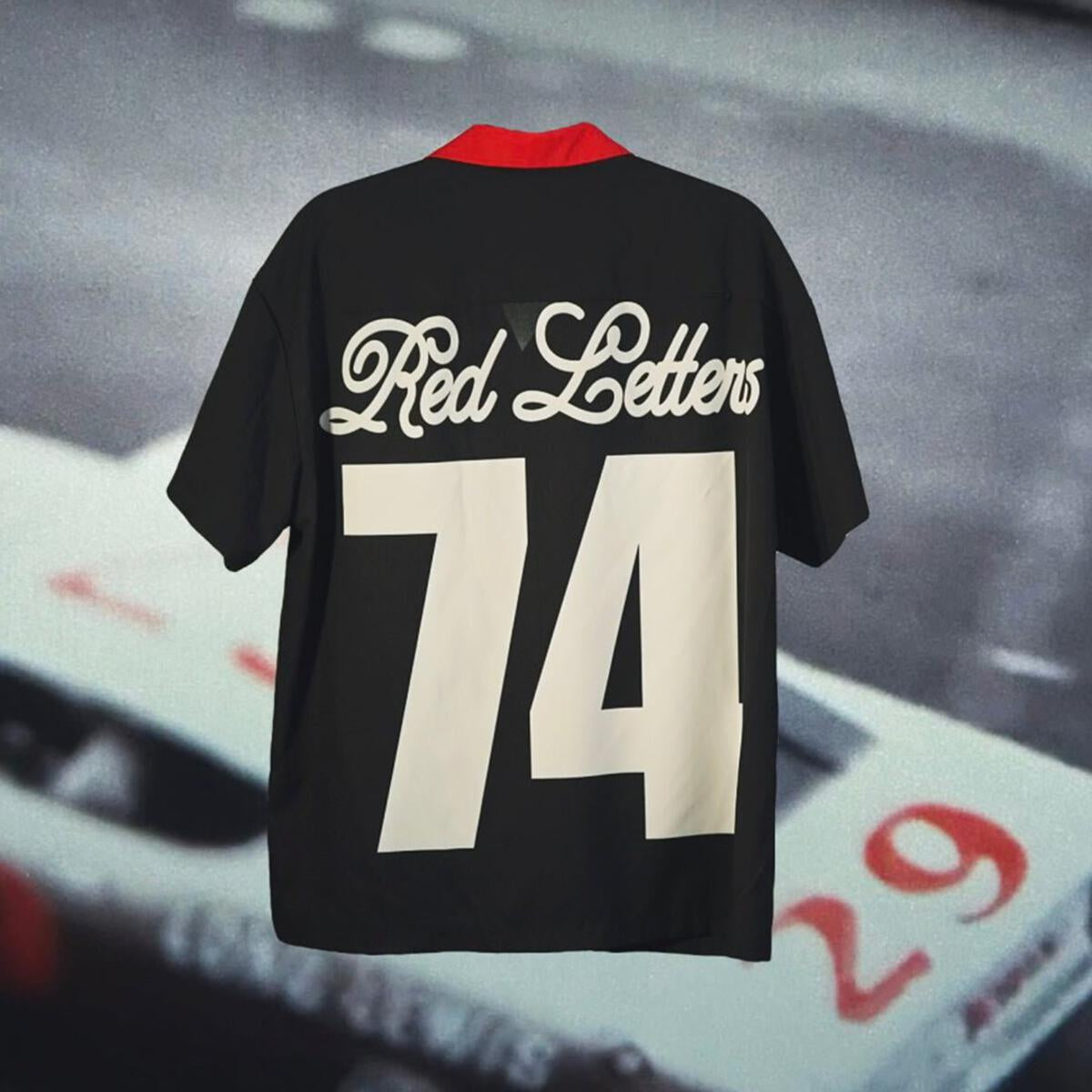 RED LETTERS - RL Racing Shirt - Black