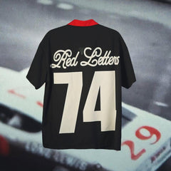 RED LETTERS - RL Racing Shirt - Black