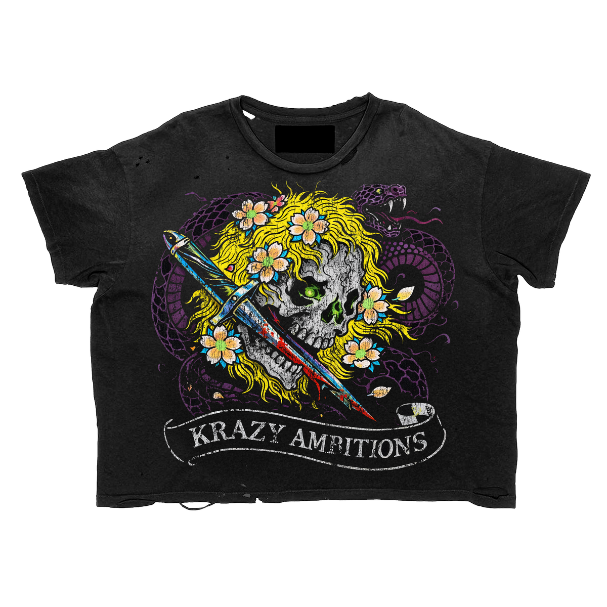 KRAZY AMBITIONS - Venom Garden Tee