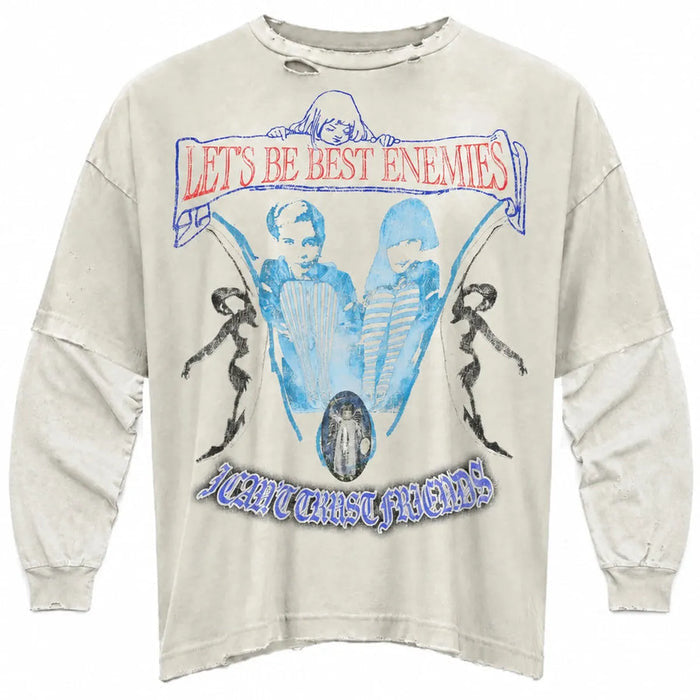 AMIS ET FLEURS - BEST ENEMIS L/S