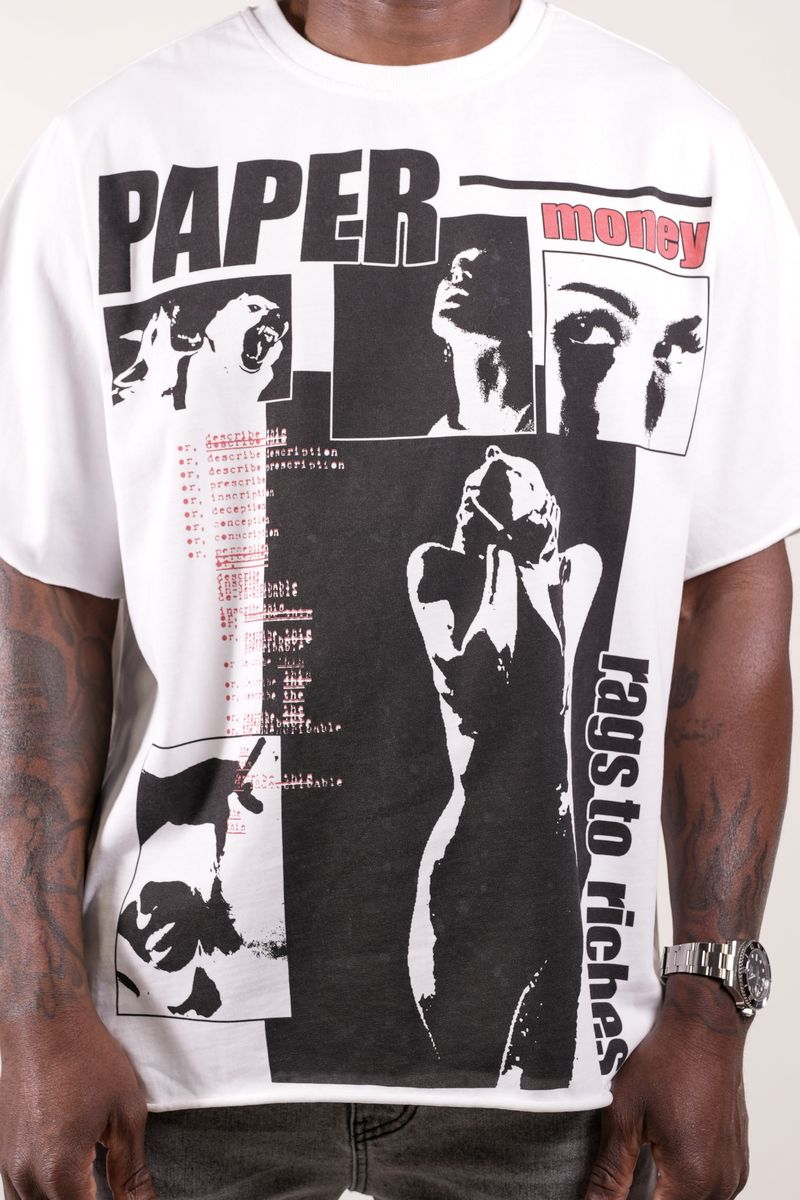 PM - Life of Sin S/S Tee - WHITE