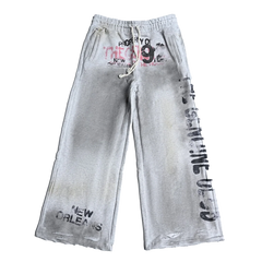 GENUINE CLUB - GENUINE 92 STUDDED SWEATPANTS - GREY