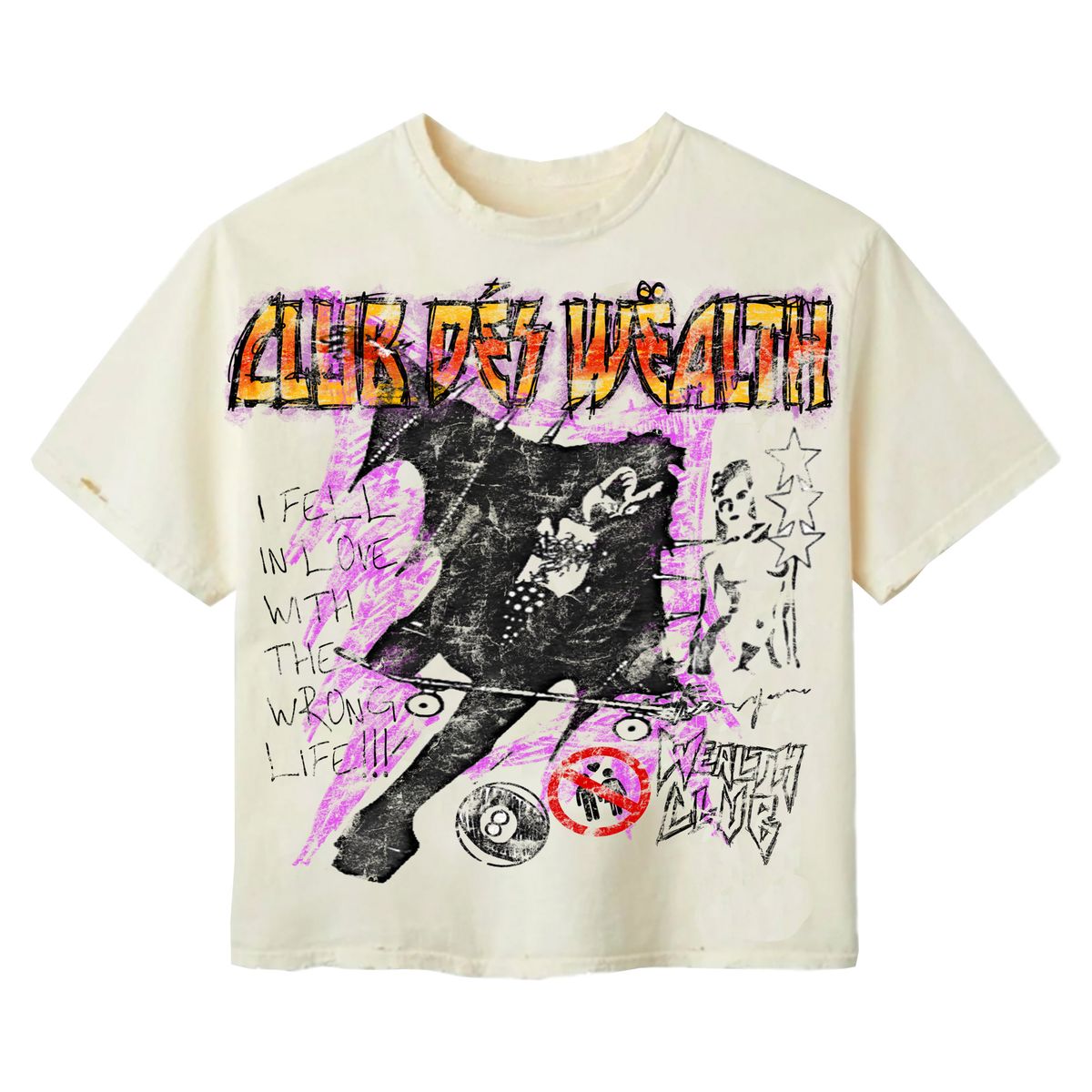 Wealth Club - Wrong Life Tee