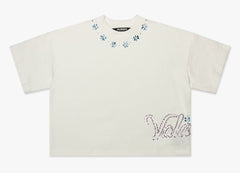 VALABASAS - GEM" TEE - WHITE