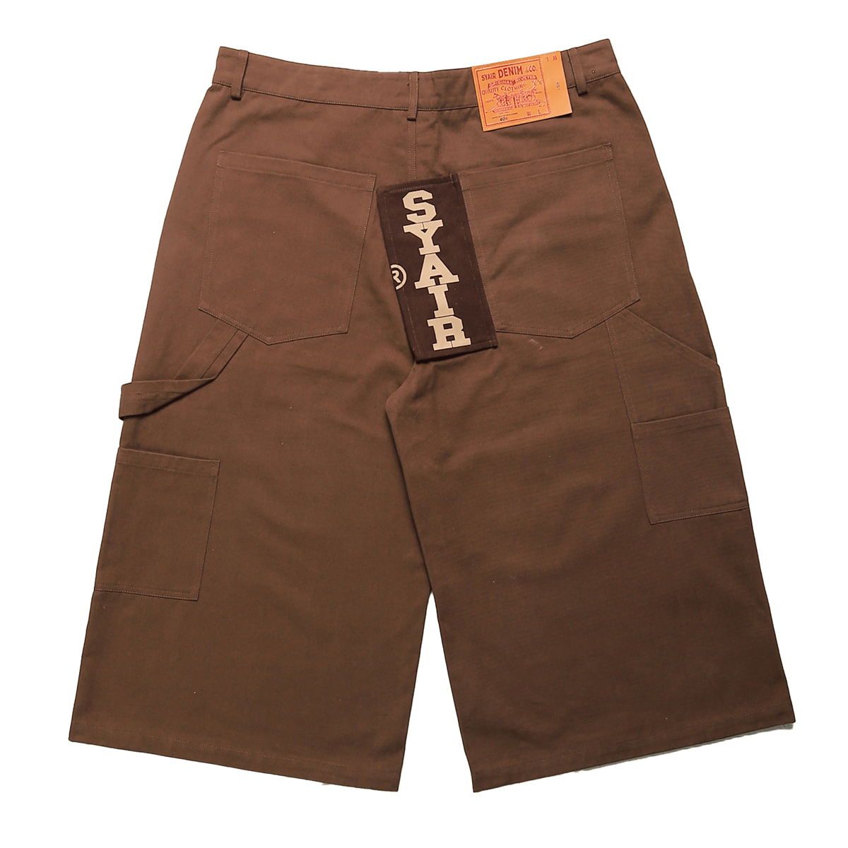 Syair Saihara - Mocha BIGTAG Utility Skate Shorts