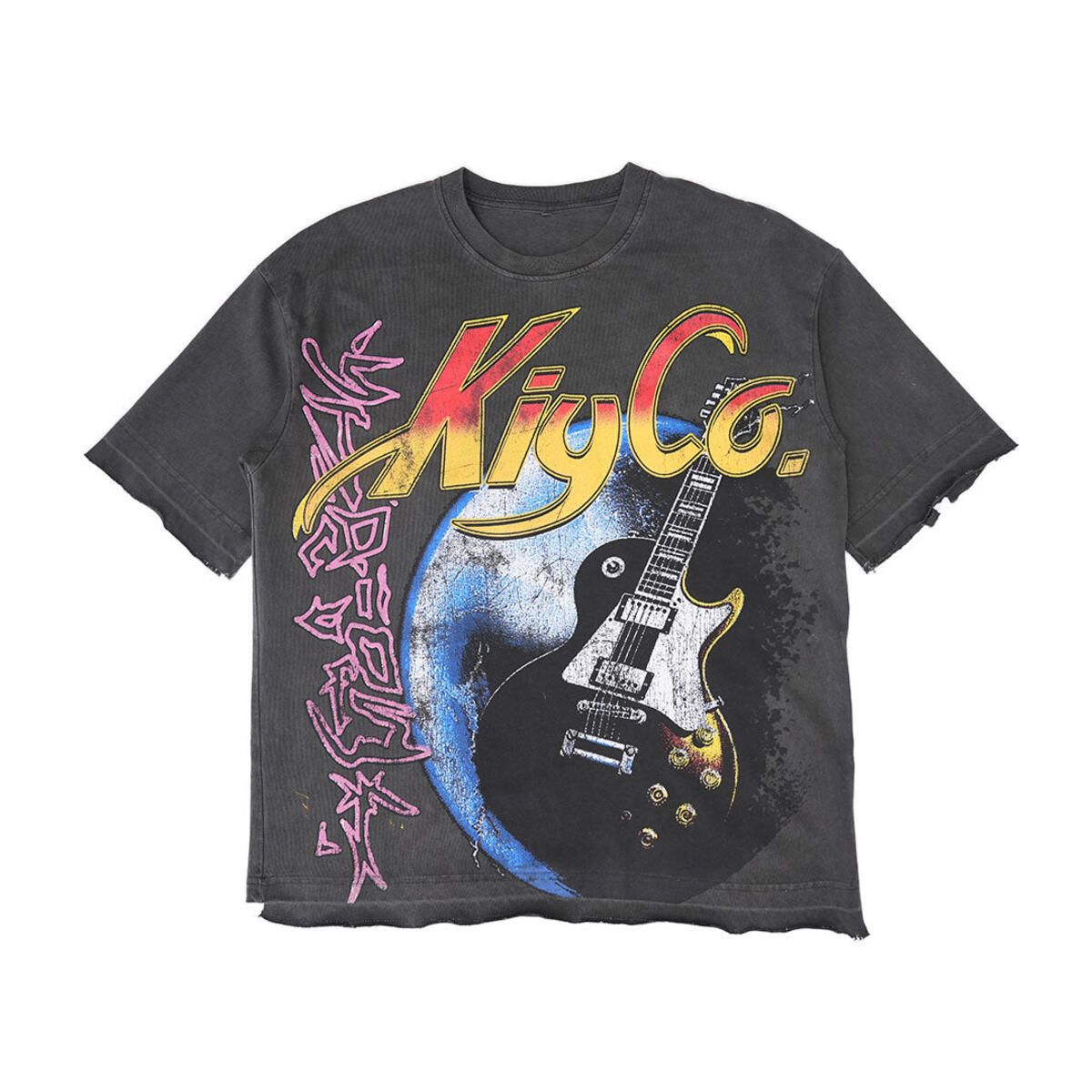 KIY STUDIOS NATIONAL BLACK T-SHIRT