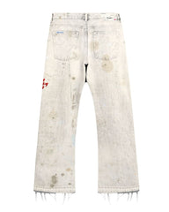 Free Refills - SERVICE GRUNGE CARPENTER PANTS - OFF WHITE