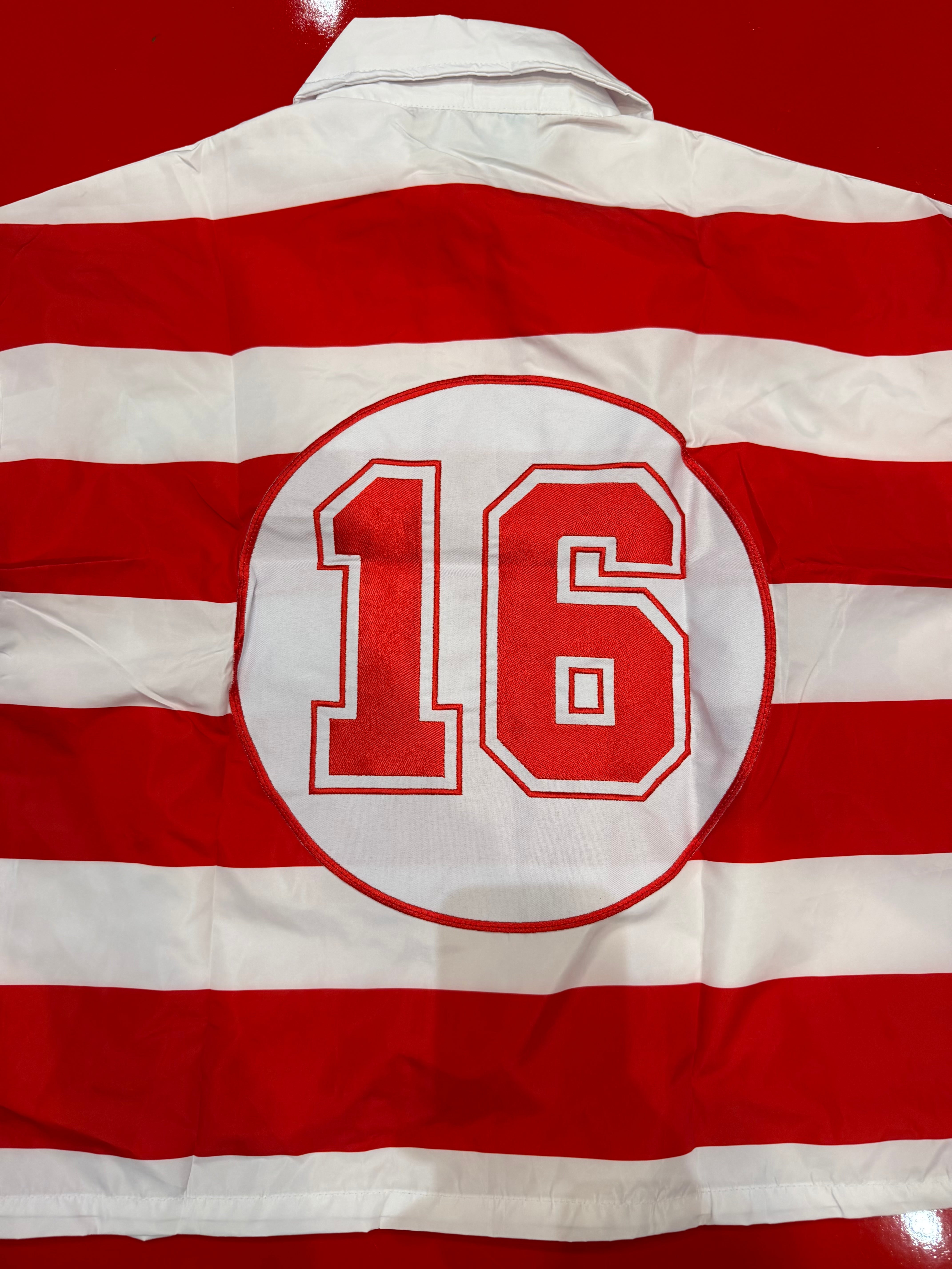 EARNED X P\\\\\RIS - RUGBY SHIRT - RED