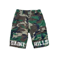 SAINT HILLS - VARSITY CAMO SHORTS