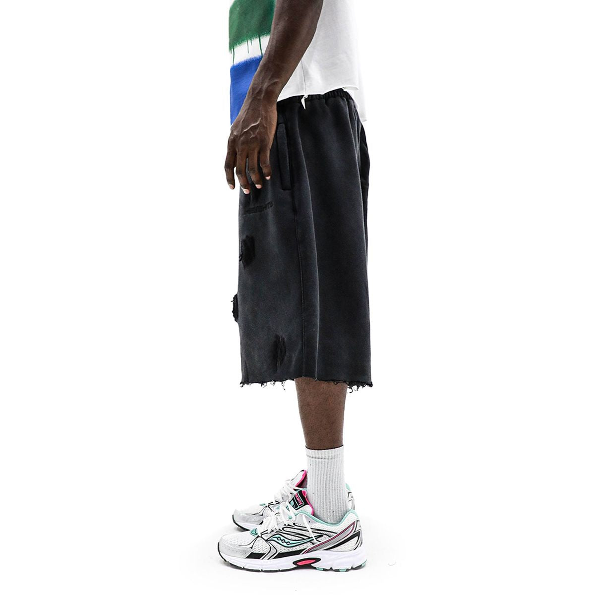 HD - Heights Essential Short - VINTAGE - BLACK