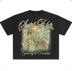 SAINT HILLS - GATEWAY 2 PARADISE T-SHIRT BLACK